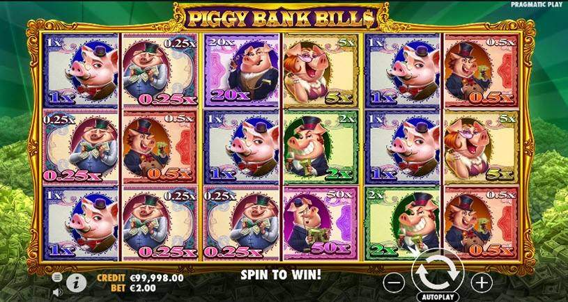Piggy Bank Bills Jogabilidade
