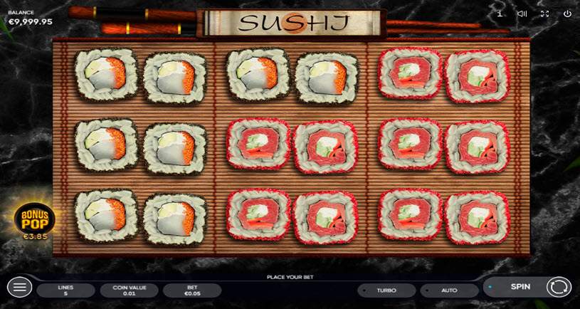 Sushi Jugabilidad