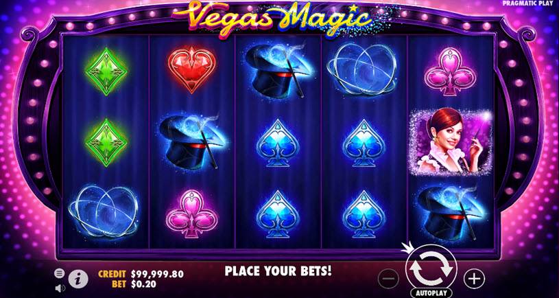 Vegas Magic Jogabilidade
